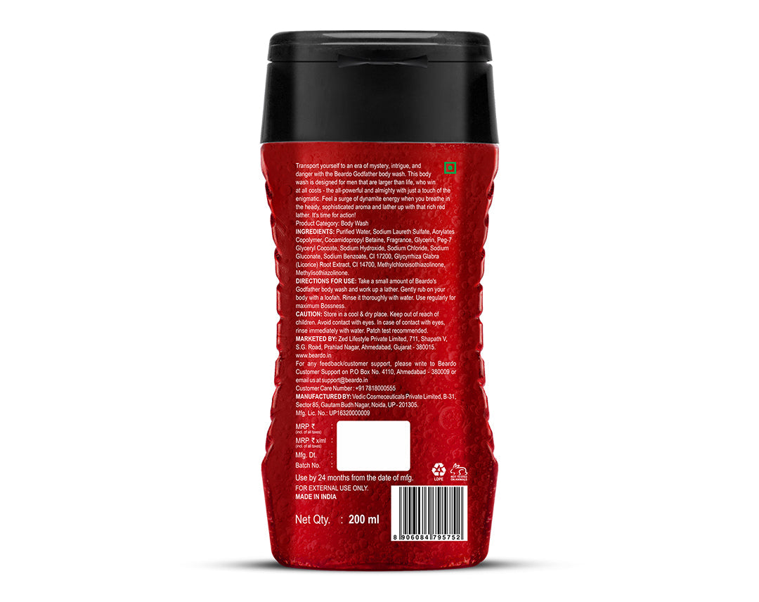 Beardo Godfather Body Wash