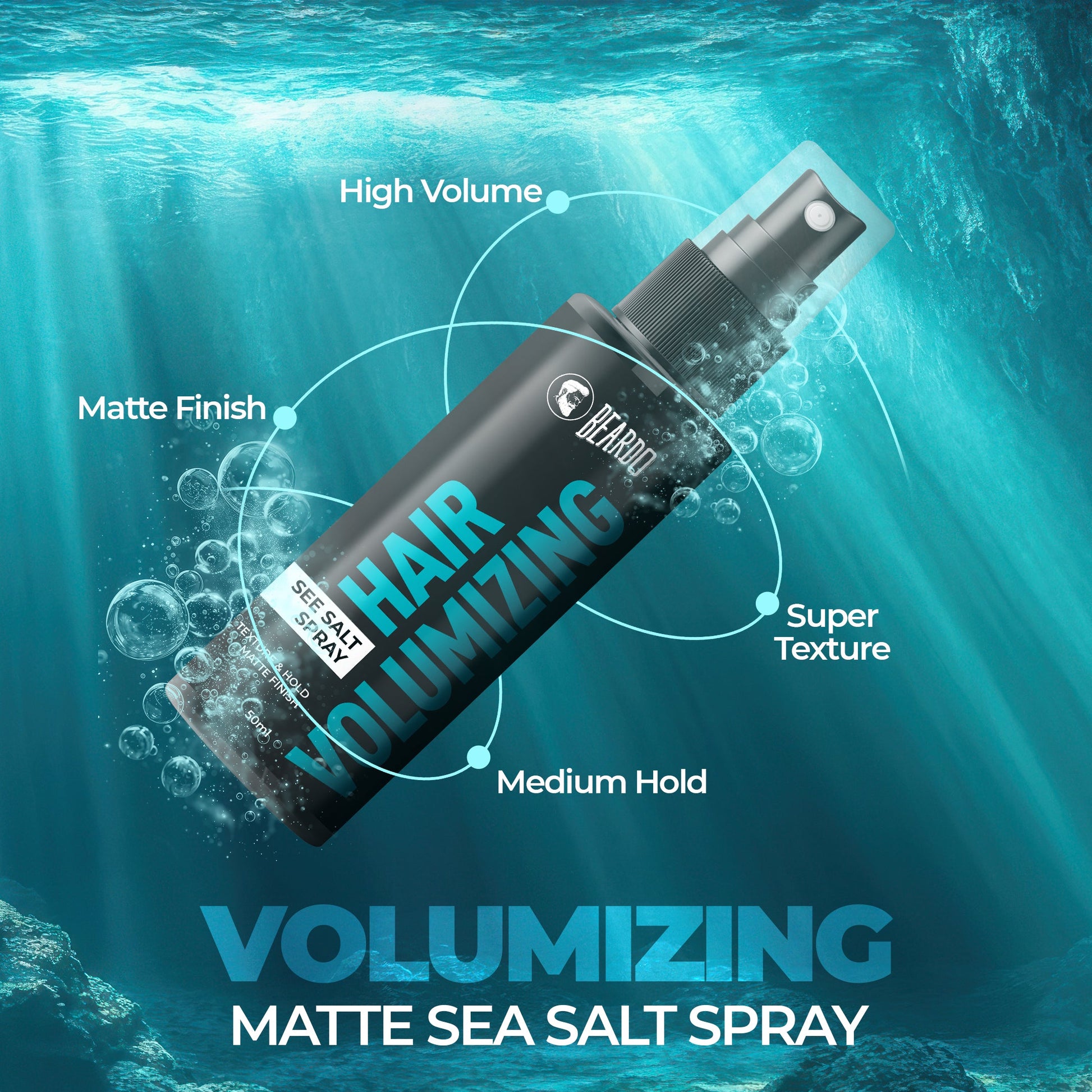 Beardo Hair Volumizing Sea Salt Spray (50ml)