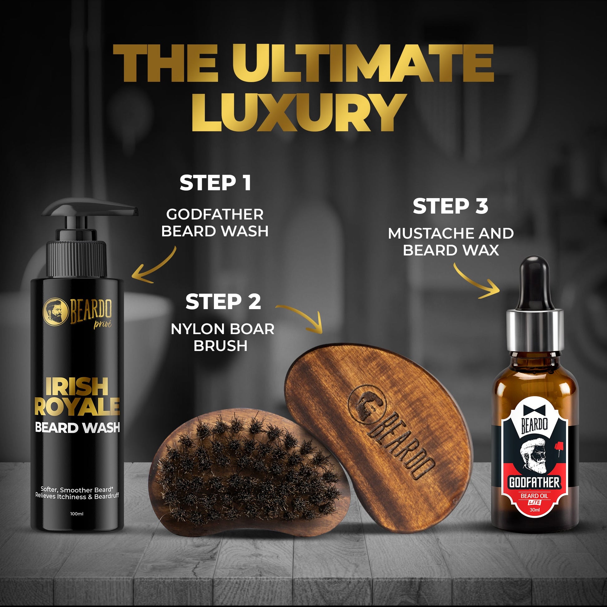 Beardo Prive Irish Royale Beard Wash