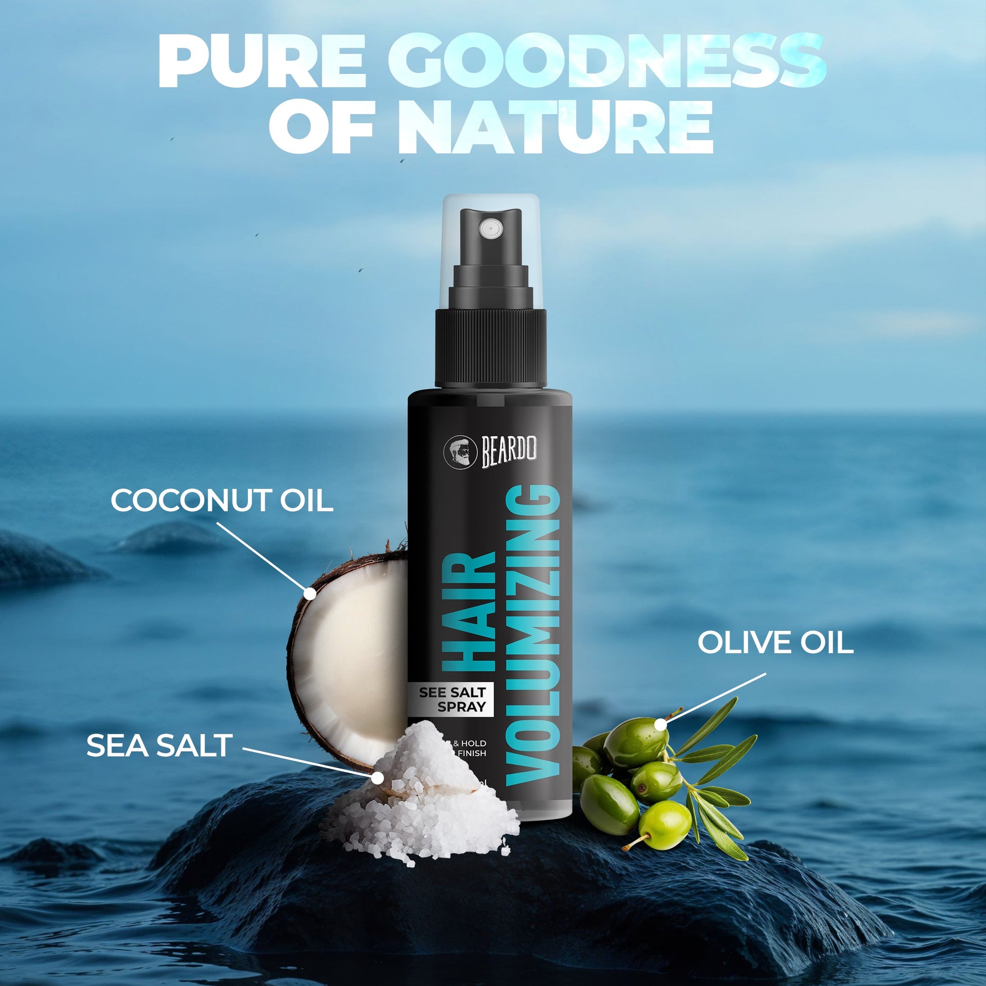 Beardo Hair Volumizing Sea Salt Spray (50ml)